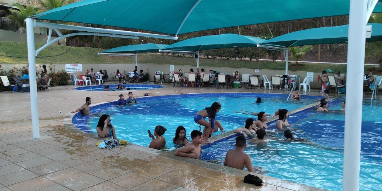 Aldeia Do Lago C204- Com Cozinha , Churrasqueira E Bebidas Liberadas No Parque Aquatico, Internet Banda Larga, Ponto Recarga De Carro Eletrico Caldas Novas Eksteriør bilde