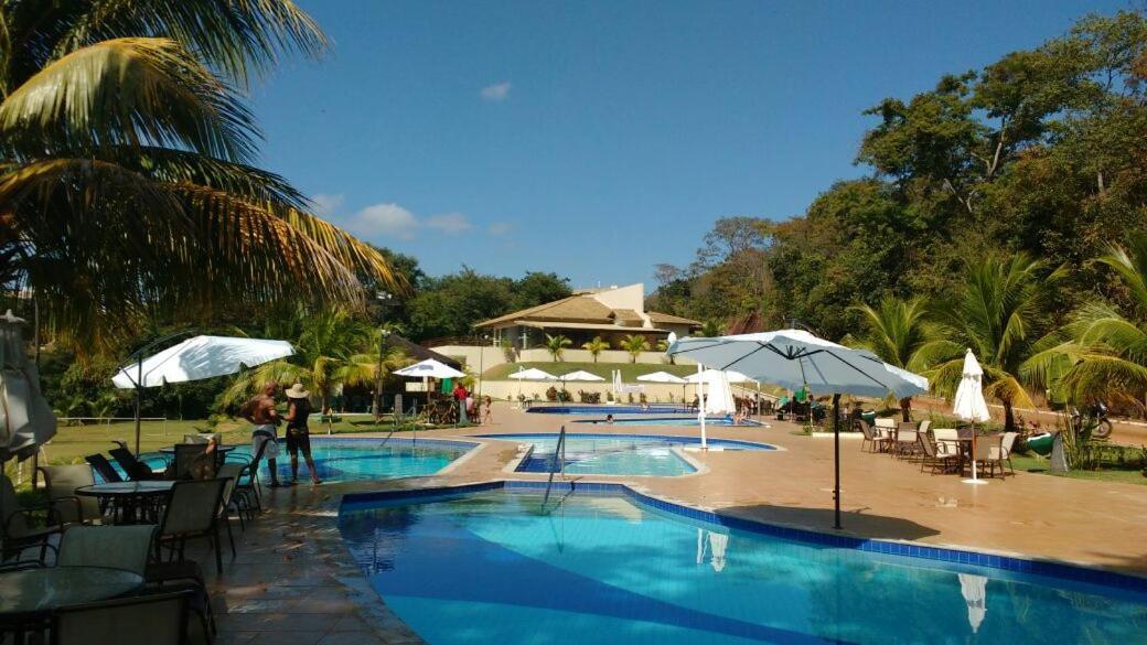 Aldeia Do Lago C204- Com Cozinha , Churrasqueira E Bebidas Liberadas No Parque Aquatico, Internet Banda Larga, Ponto Recarga De Carro Eletrico Caldas Novas Eksteriør bilde