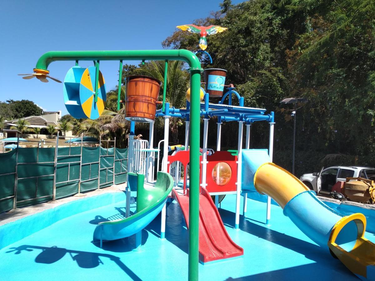 Aldeia Do Lago C204- Com Cozinha , Churrasqueira E Bebidas Liberadas No Parque Aquatico, Internet Banda Larga, Ponto Recarga De Carro Eletrico Caldas Novas Eksteriør bilde